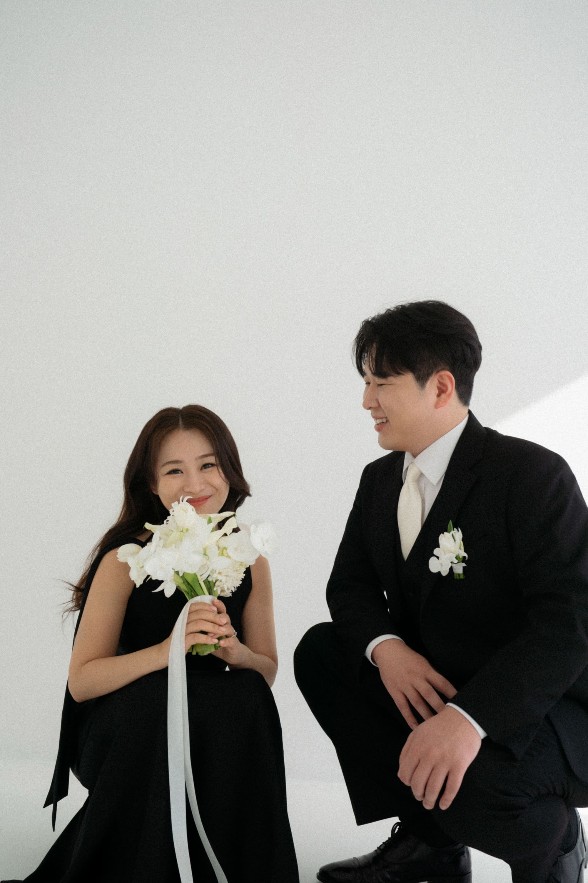 신랑 신부 사진